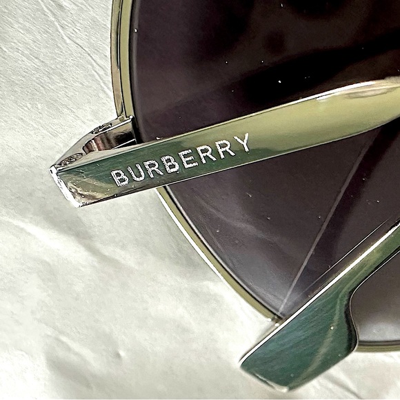 🎉7x HP!🎉 BURBERRY ✨NWT✨ BE3117 Holborn Aviator Sunglasses, Box, Case, & Cloth - Picture 13 of 16